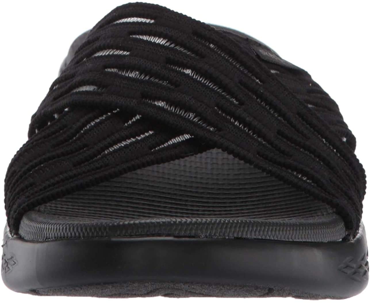 Skechers Women's On The Go 600 - Sunrise Slide Sandal 6 Black