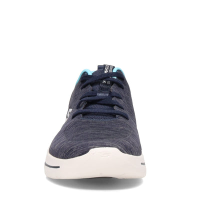 Skechers Performance Go Walk Arch Fit Moon Shadows Womens Oxford 9 BM US Navy