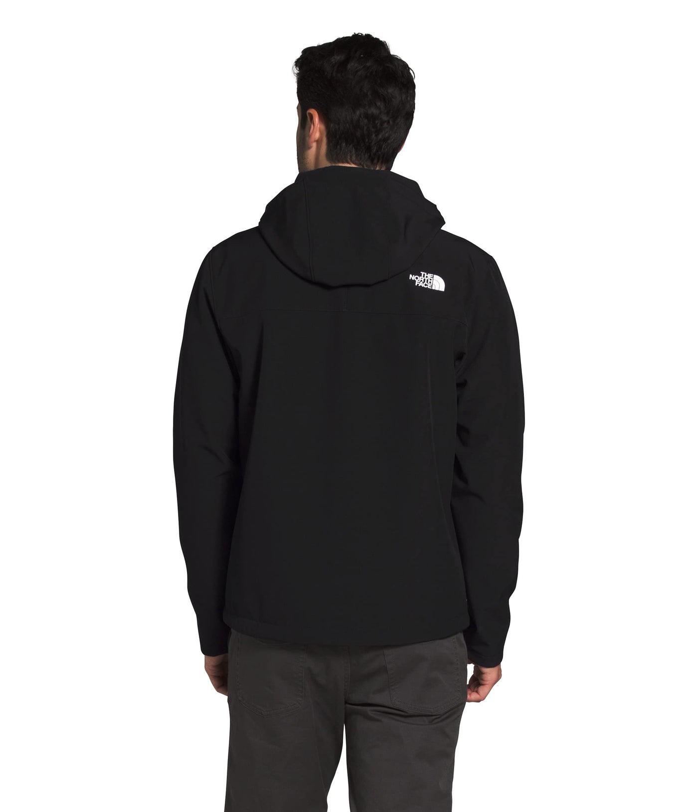 THE NORTH FACE Men’s Apex Bionic 2 DWR Softshell Hooded Jacket, TNF Black, X-Small