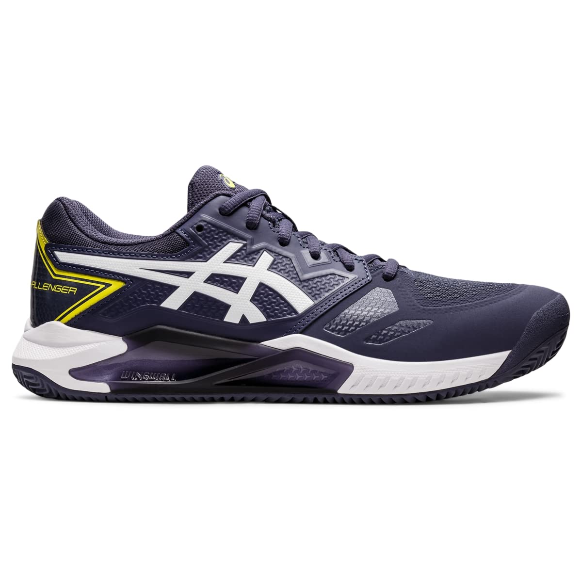 ASICS Men's GEL-CHALLENGER 13 CLAY Tennis Shoes, 13, INDIGO FOG/WHITE