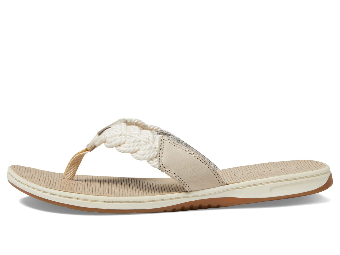 Sperry Women's Parrotfish Flip-Flop 5.5 Off-white