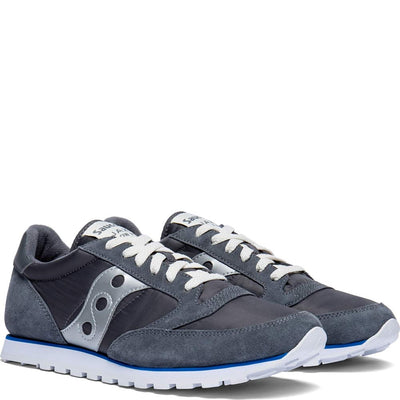 Saucony Jazz Low Pro Men 14 Grey | Blue | Silver