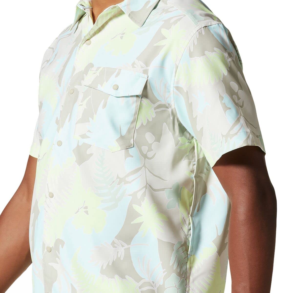 Mountain Hardwear Shade Lite™ Short Sleeve Shirt Sandblast Flora Print SM