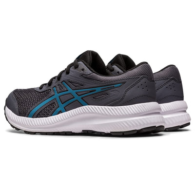 ASICS Kid's Contend 8 Pre-School Running Shoes, 6, Carrier Grey/Island Blue