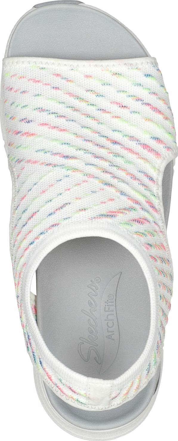 Skechers Women's Arch Fit - Catchy Wave 8 White Multi