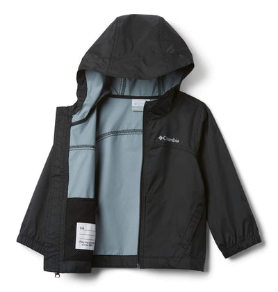 Columbia Boy's First Generation Glennaker Rain Jacket Medium Black