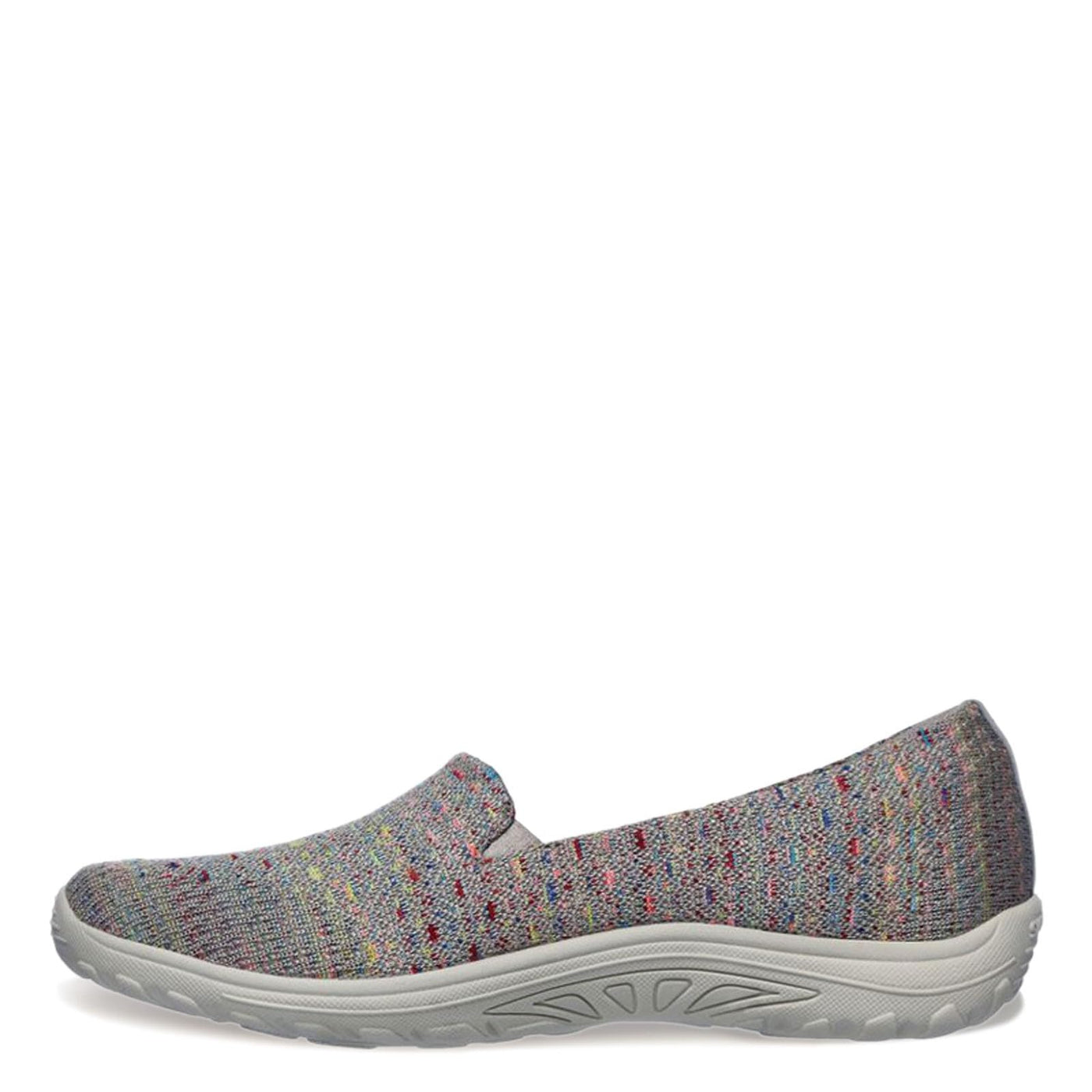 Skechers Women's Reggae Fest-Wicker Loafer Flat 7 Taupe