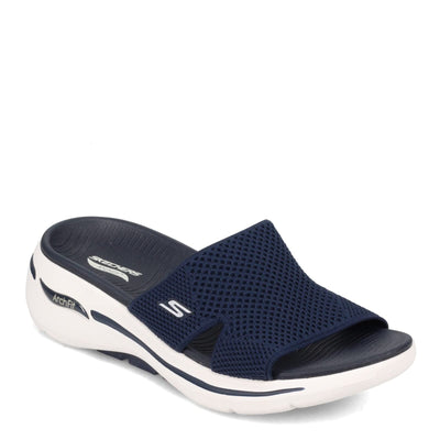 Skechers On The Go Go Walk Arch FitWorthy Womens Sandal 6 Navy