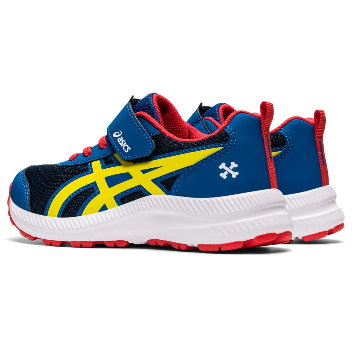 ASICS Kid's Contend 7 Pre-School Running Shoe, 3, Lake Drive/Vibrant Yellow