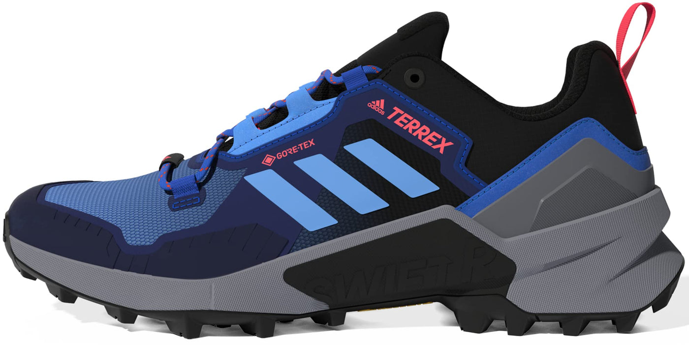 adidas Men's Terrex Swift R3 Gore-TEX Hiking Shoe, Blue Rush/Sky Rush/Core Black - 10