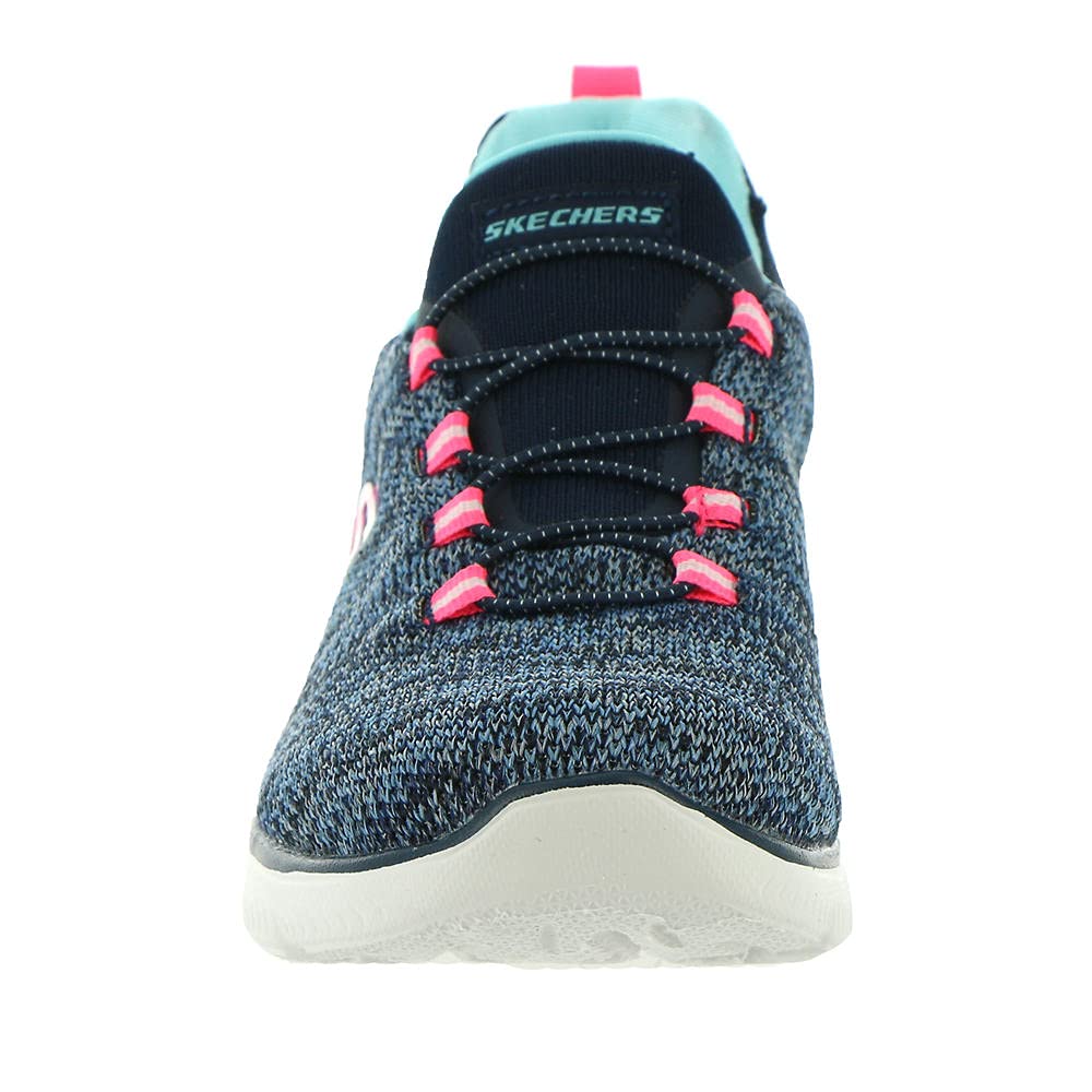 Skechers Sport SummitsFlyness Womens Slip On CD US NavyMint