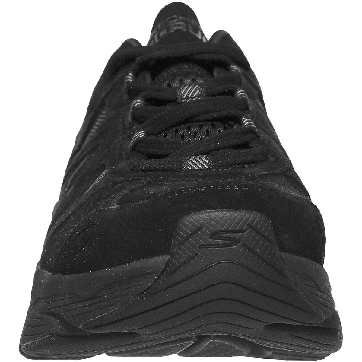 Skechers Women's Sneaker 7 Black Suede Trim