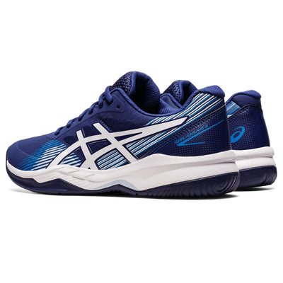 ASICS Women's Gel-Game 8 Tennis Shoes, 12, Dive Blue/White