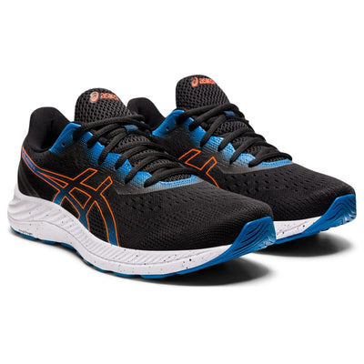 ASICS Men's Gel-Excite 8 Running Shoes, 9.5, Black/Marigold Orange