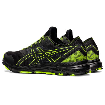 ASICS Men's Gel-Excite Trail Running Shoes, 14, Black/Hazard Green