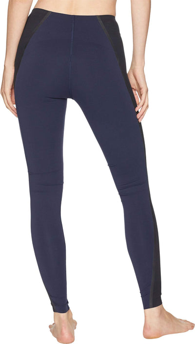 SPANX Exposed Mesh Leggings Lapis Night MD 28