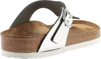 Birkenstock 1003674142 Gizeh SFB Met Silver LTR 42