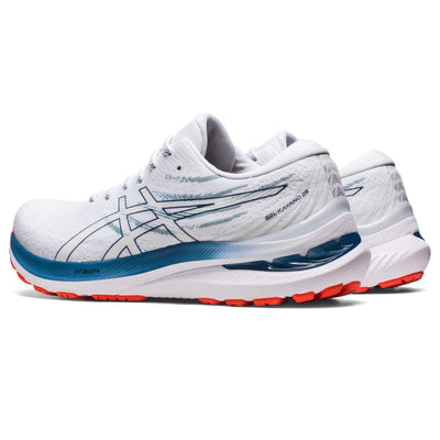 ASICS Men's Gel-Kayano 29 Running 7.5 White/Deep Ocean