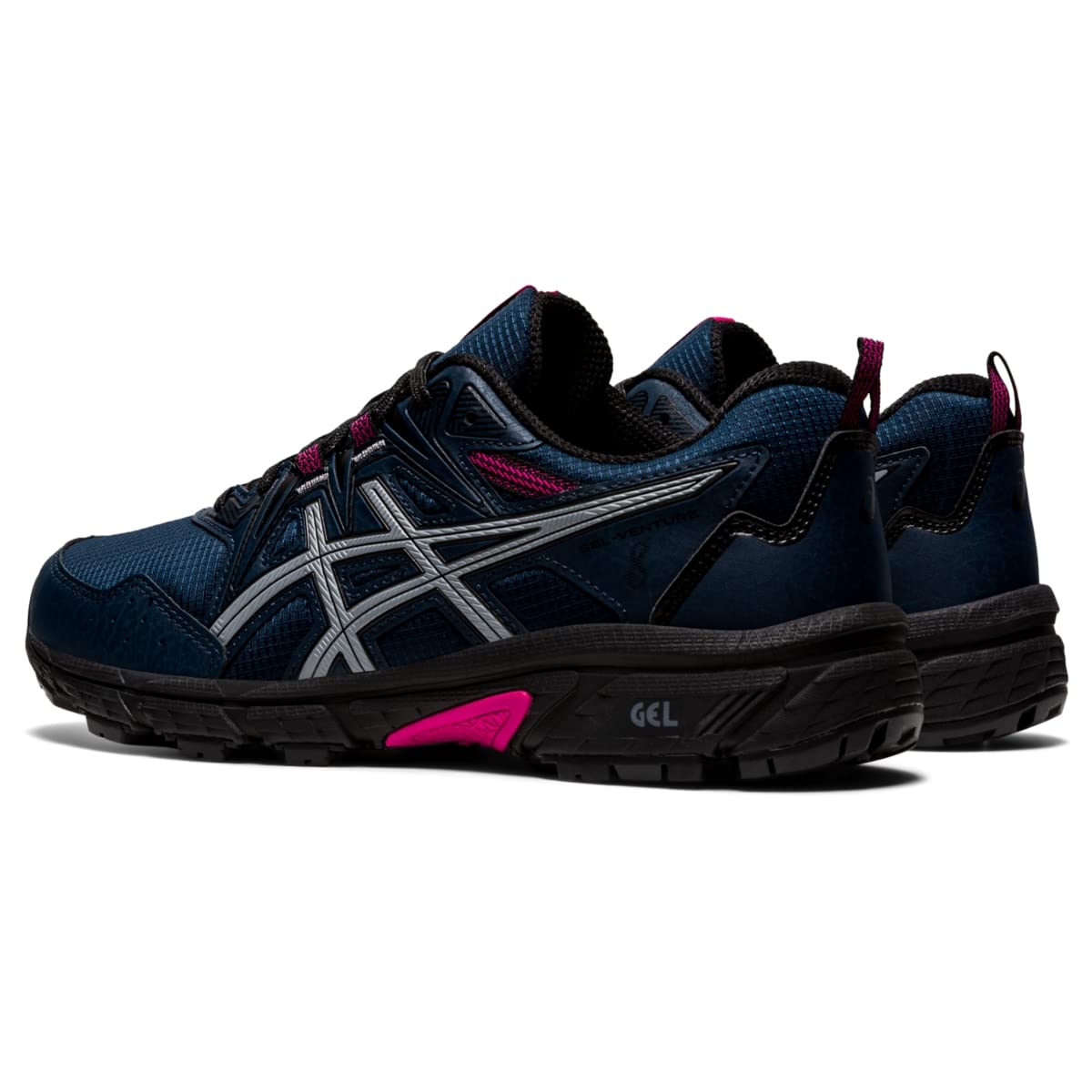 ASICS Women's Gel-Venture 8 All Winter Long Running Shoes, 8, French Blue/Pink Rave