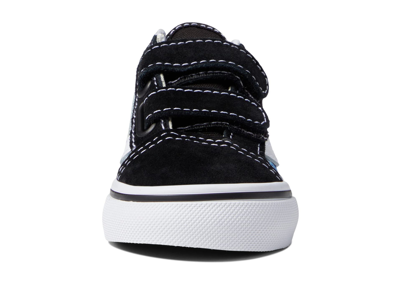 Vans Unisex-Child Old Skool V Core (Little Big Kid) 8 Toddler (Floral) Black/Multi