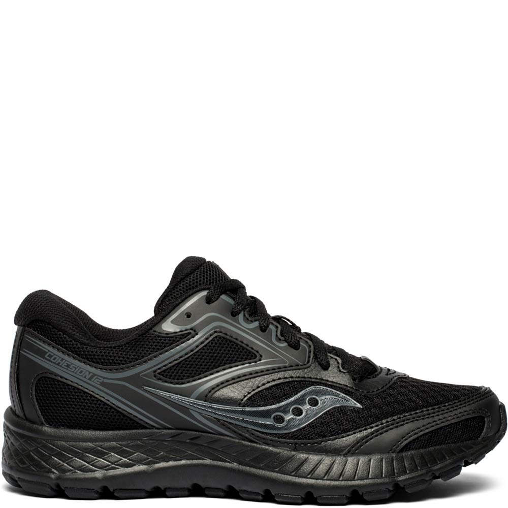 Saucony Women's Versafoam Cohesion 12 Black/Black 7 B - Medium US