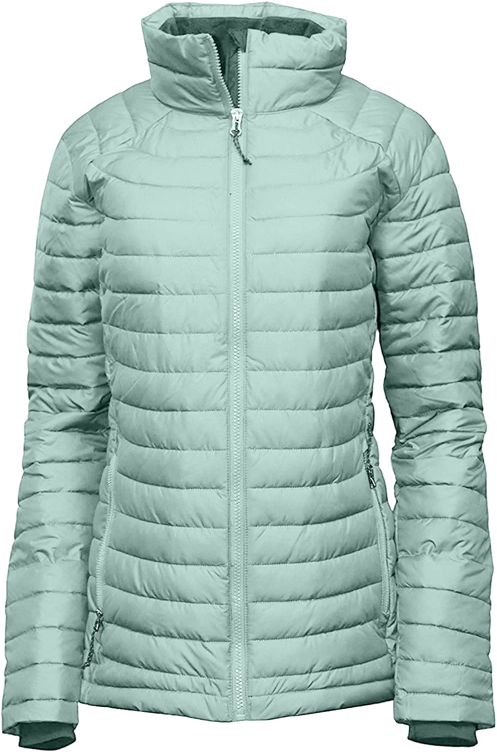 Columbia Women's White Out ll Omni Heat Jacket Puffer (Aqua Tone - 3X)