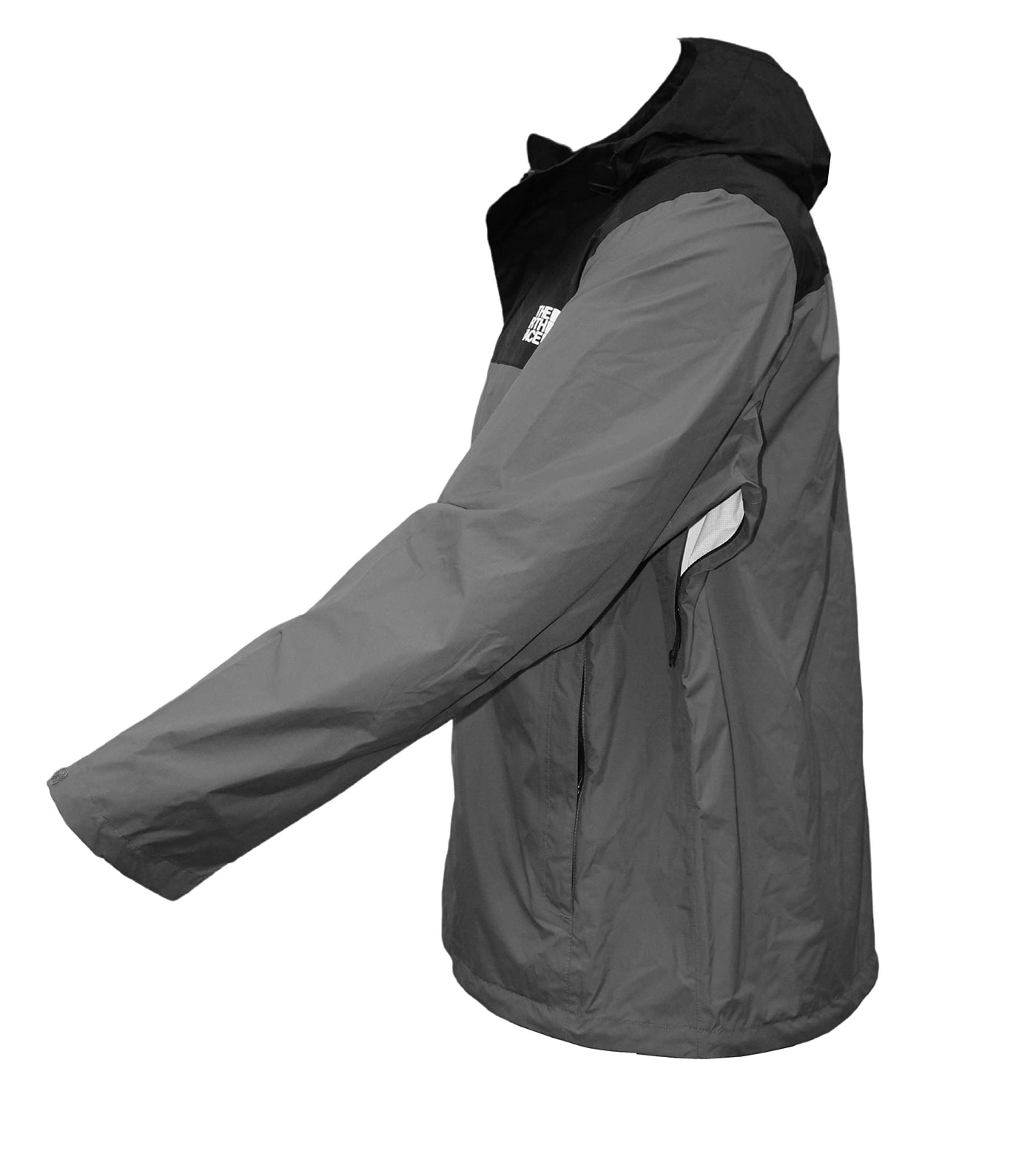 THE NORTH FACE Men's Venture 2 Dryvent Waterproof Hooded Rain Shell Jacket (Medium, Vanadis Grey), NF0A5EH8