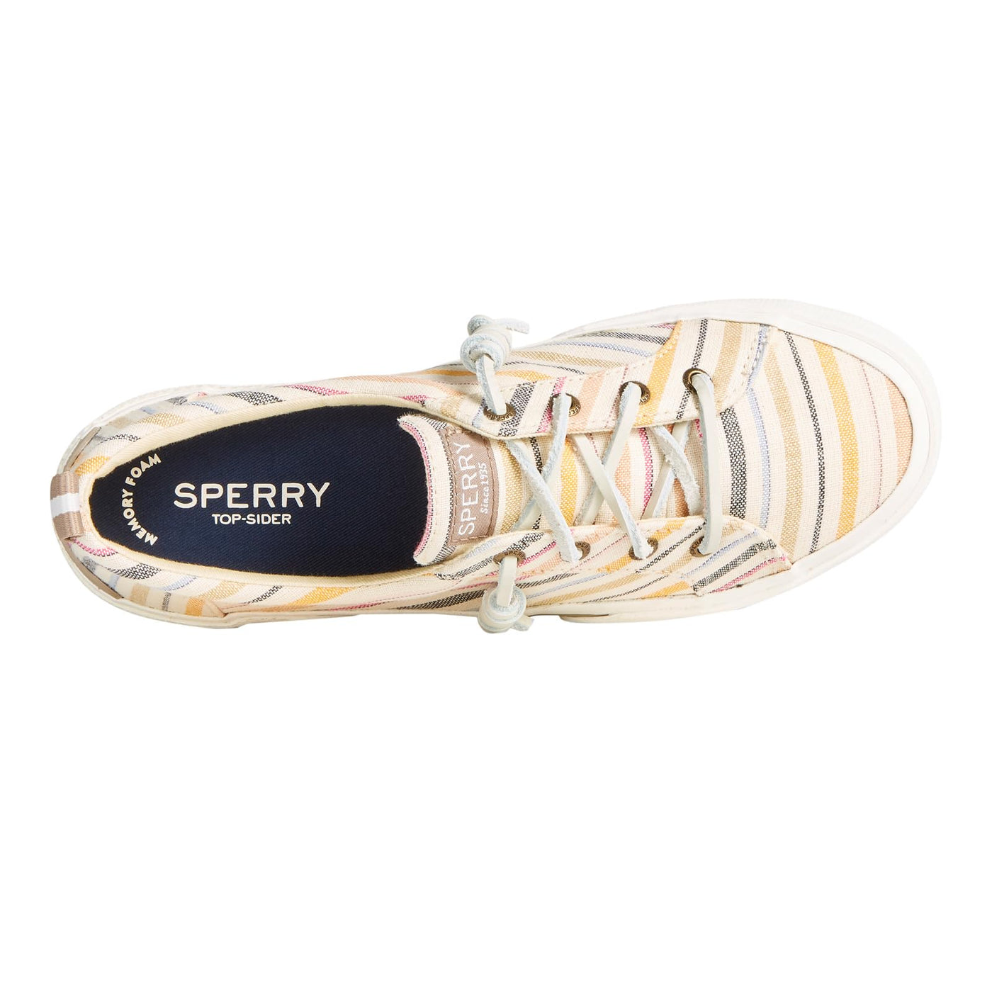 Sperry Women's, Pier Wave LTT Sneaker Multi Color Stripes 11 M