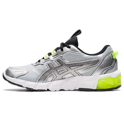 ASICS Boy's Gel-Quantum 90 GS (Big Kid) Pure Silver/Black 5.5 Big Kid M