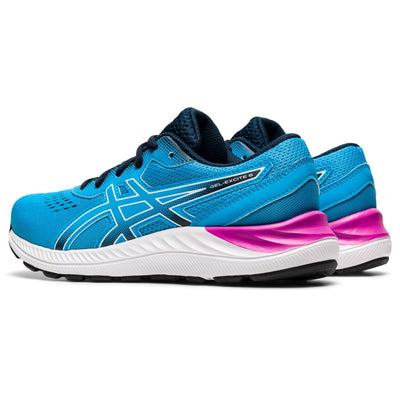 ASICS Girl's Gel-Excite 8 GS (Little Kid/Big Kid) Digital Aqua/White 3.5 Big Kid M