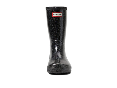 Hunter Little Kids First Classic Starcloud Rain Boot, Black Multi, 8