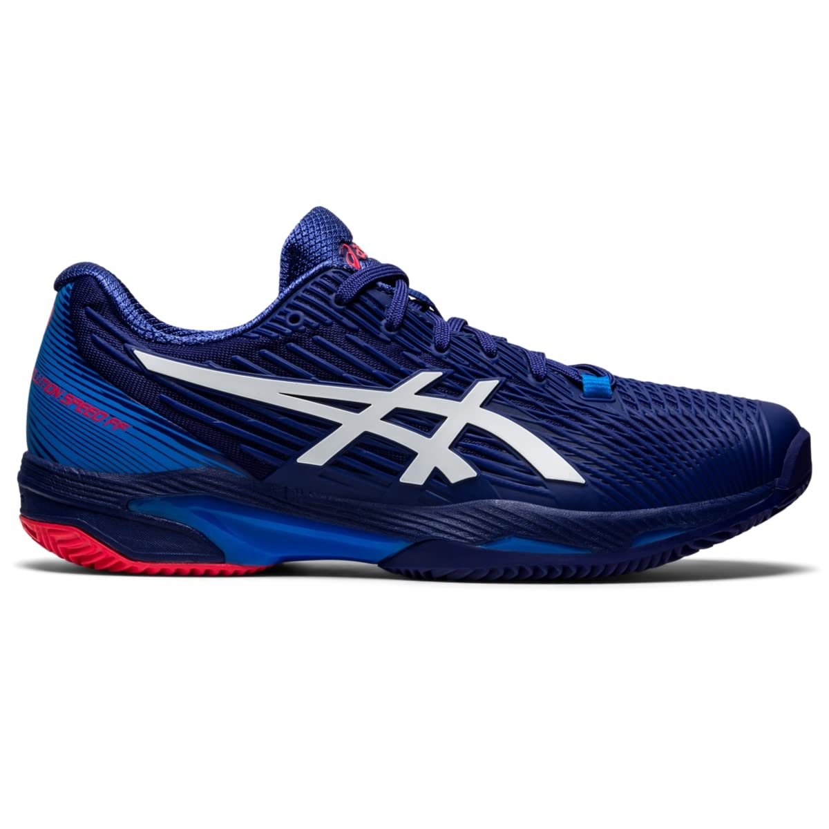 ASICS Men's Solution Speed FF 2 12.5 Dive Blue/White