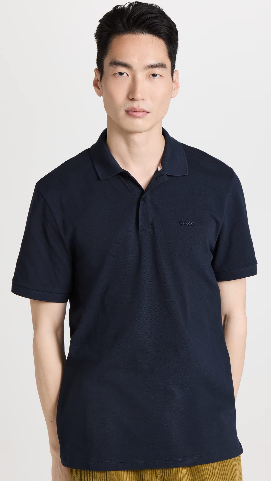 BOSS Hugo Men's Pallas Polo Shirt, Dark Blue, M