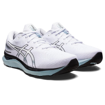 ASICS Men's Gel-Cumulus 24 Running Shoes 7.5 White/Black