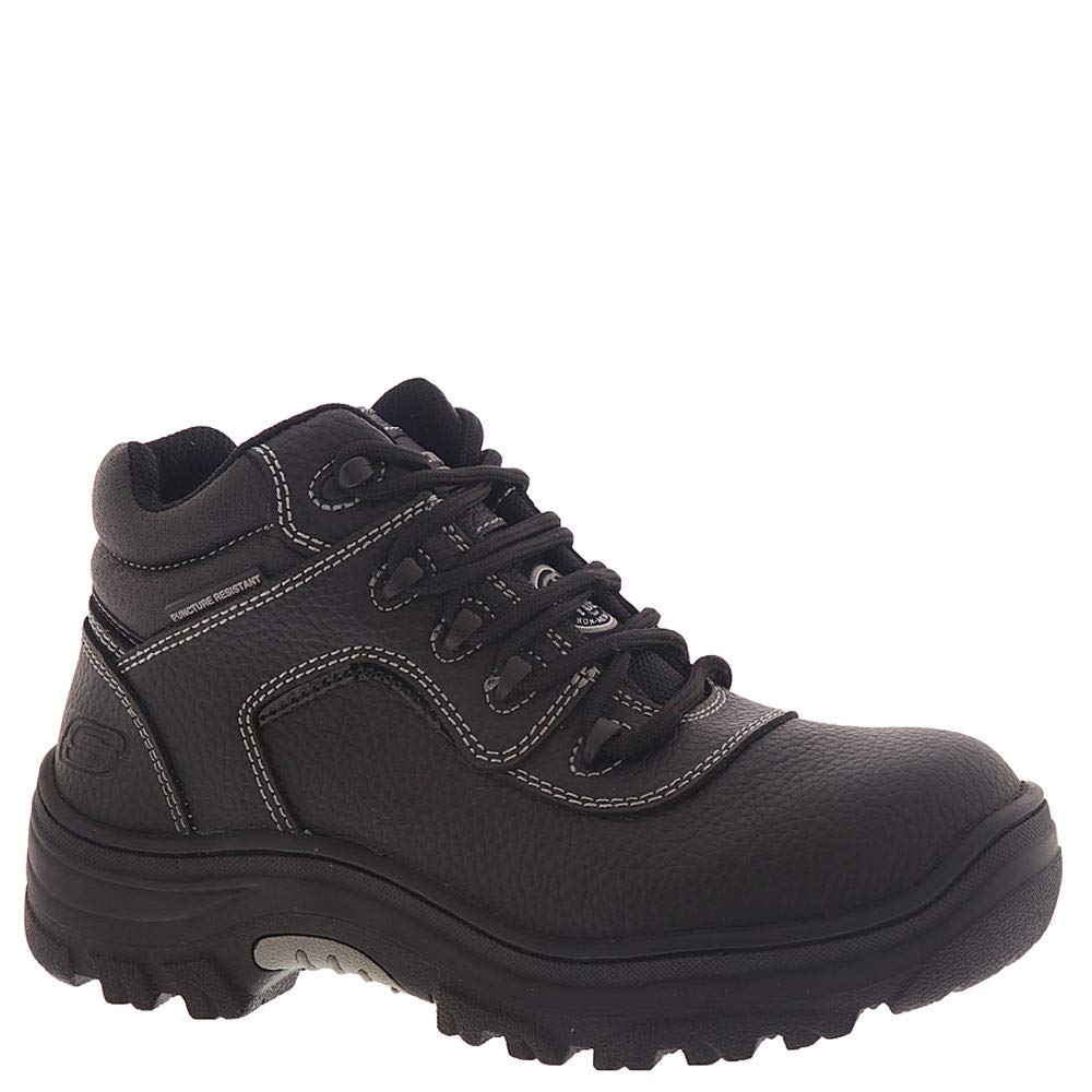 Skechers Men's Burgin coralrow 6.5 Black