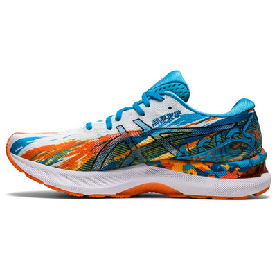 ASICS Gel-Nimbus® 23 Silver Aqua/Marigold Orange 8.5 D (M)