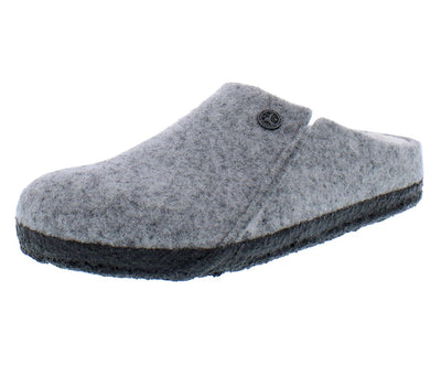 Birkenstock Zermatt Kids - Shearling Gray Wool 34 Narrow