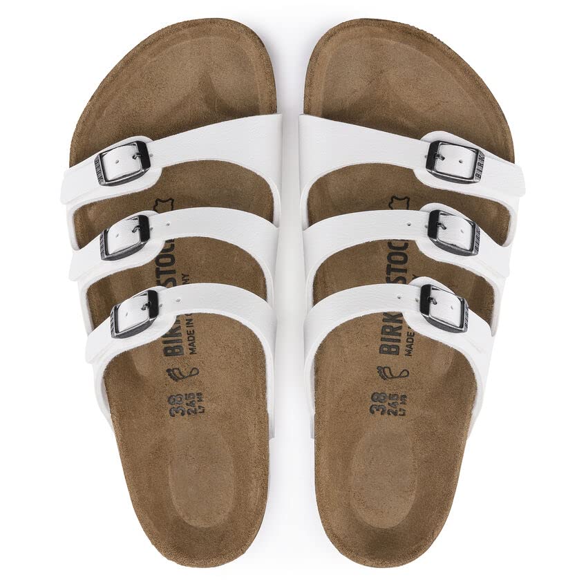 Birkenstock Florida Sandals WHITE BIRKO-FLOR EU 41 / US 10-10.5