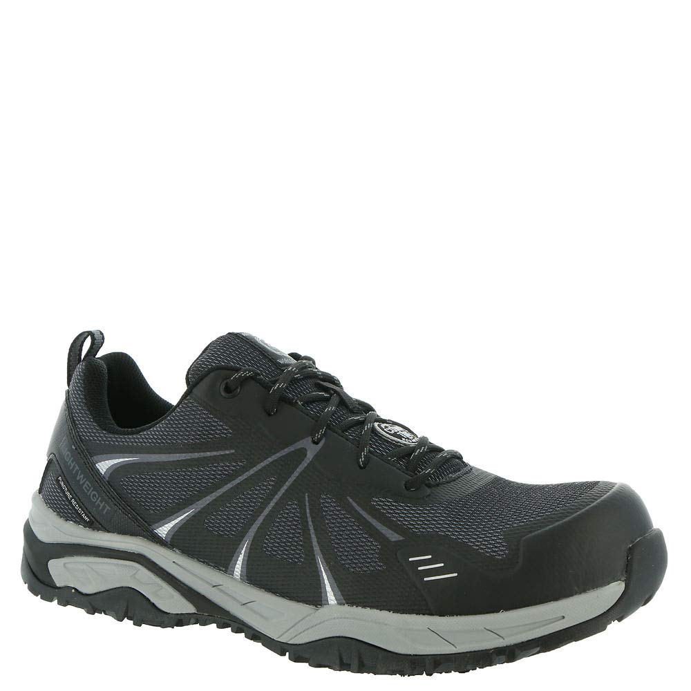 Skechers Azbar Comp Toe Black/Gray 10.5 D (M)