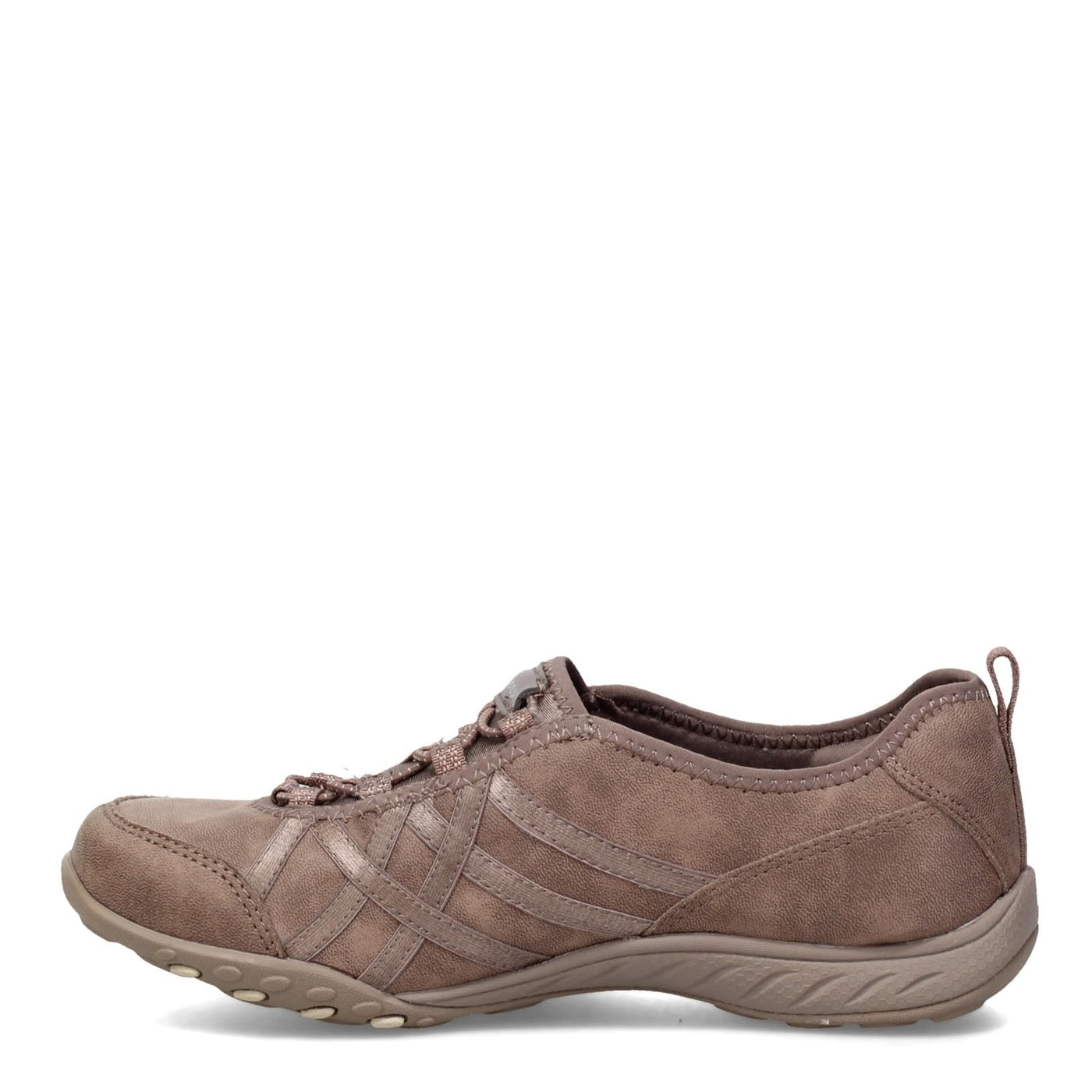 Skechers Women's Breathe-Easy-Days End Sneaker 6.5 Dark Taupe