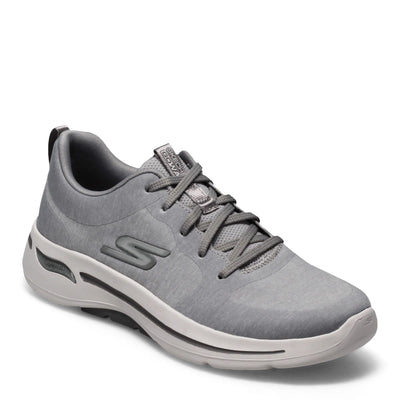 Skechers Performance Go Walk Arch Fit Moon Shadows Womens Oxford 105 BM US Grey