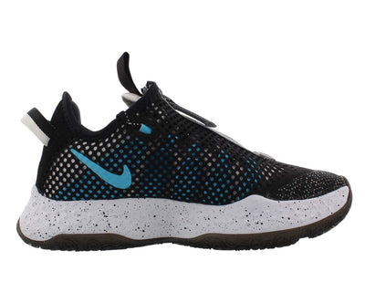 Nike Pg 4 Unisex Shoes Size 5, Color: Black/White/Wolf Grey