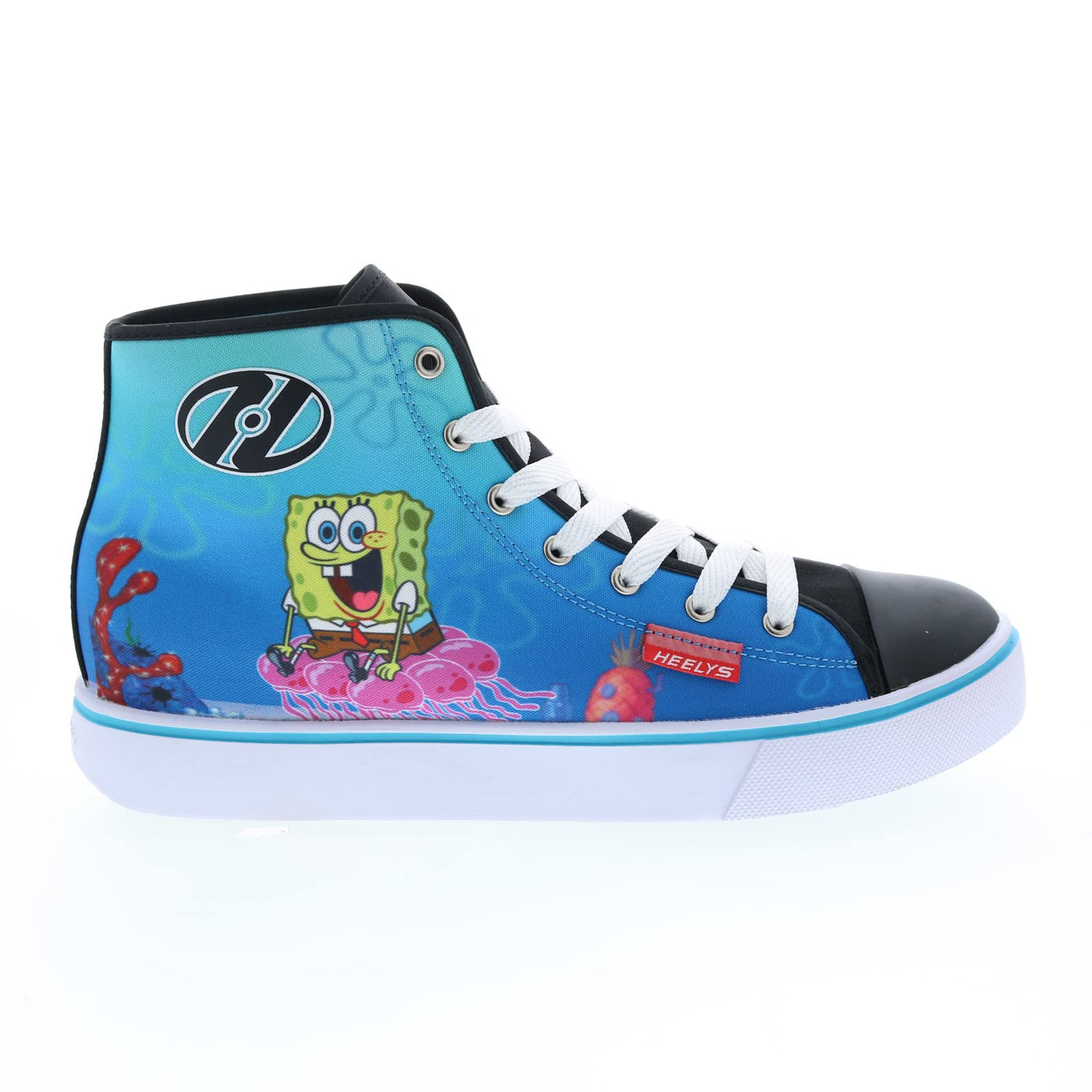 HEELYS Hustle Spongebob Black/White/Multi Men's 10 M