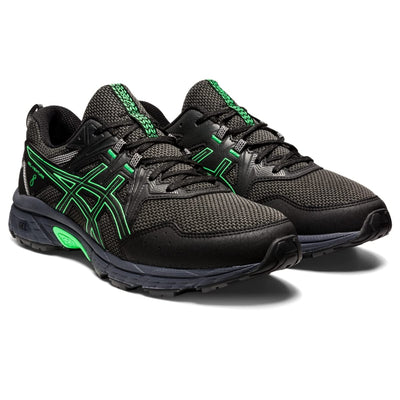 ASICS Men's Gel-Venture 8 Running Shoes 15 Black/New Leaf