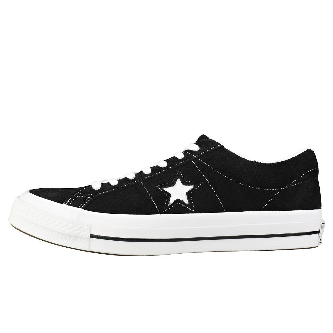 Converse Men's One Star Suede Ox Sneakers, Black, 13 Medium US