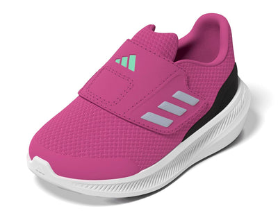 adidas Baby Run Falcon 3.0 Shoe, Lucid Fuchsia/Blue Dawn/Black, 6 US Unisex Infant