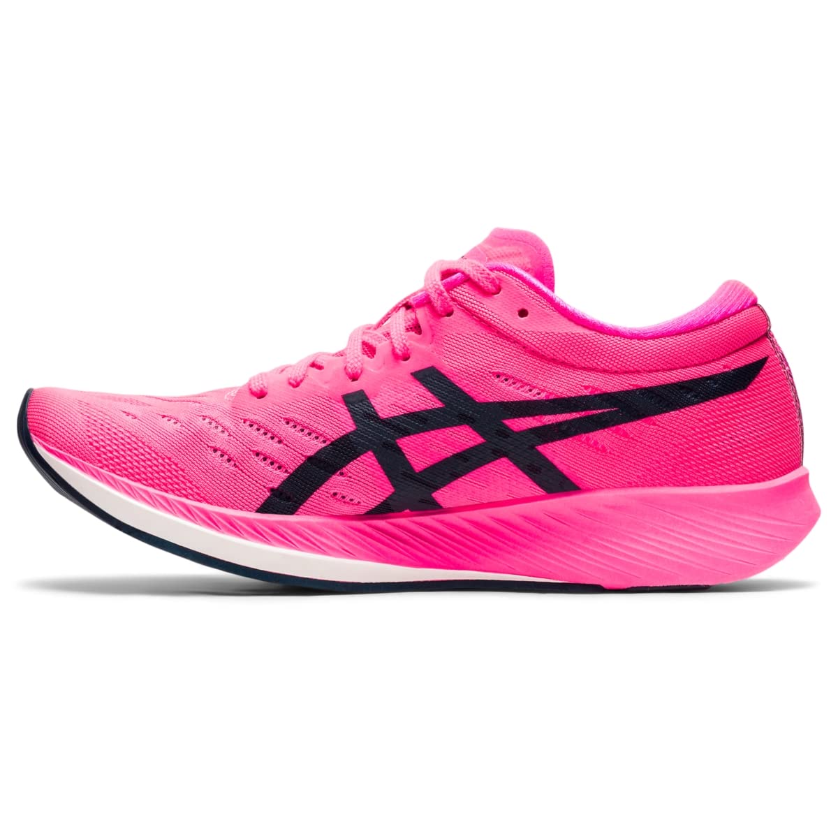 ASICS Women's Metaracer Running Shoes, 6.5, HOT Pink/French Blue