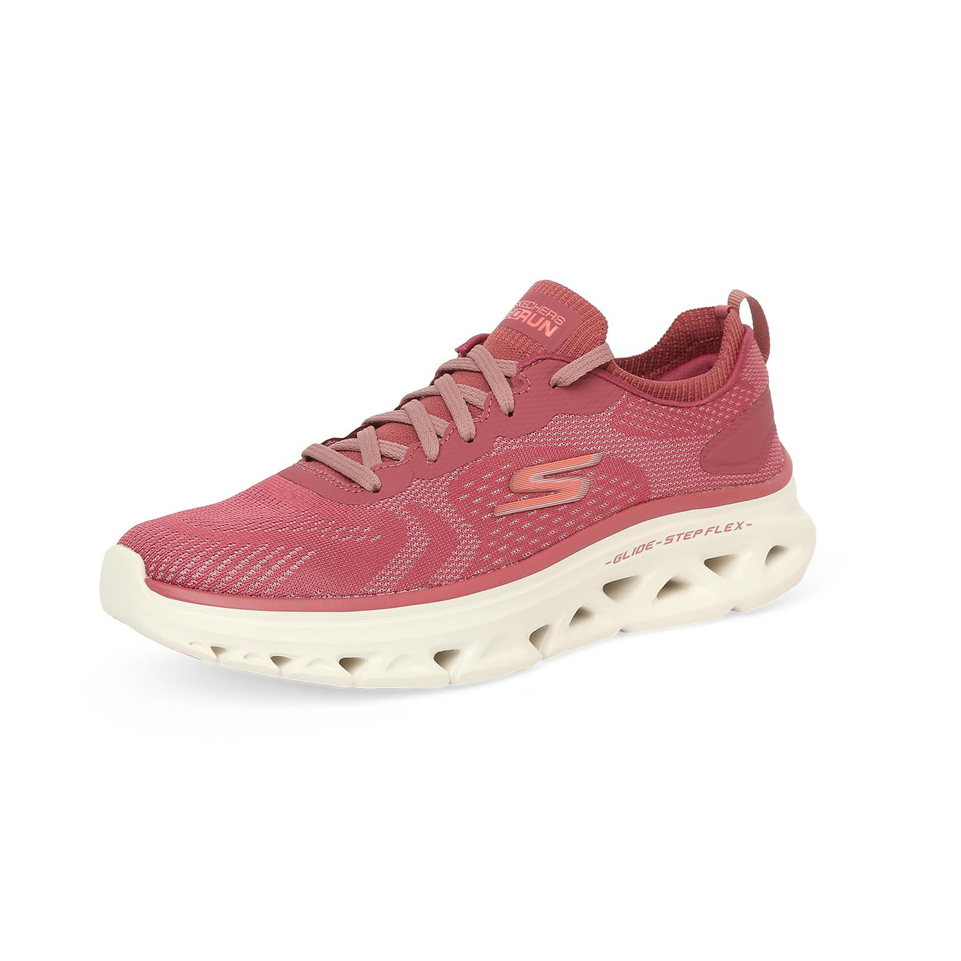 Skechers Womens GO Run Glide Step Flex Shoes 6 Rose