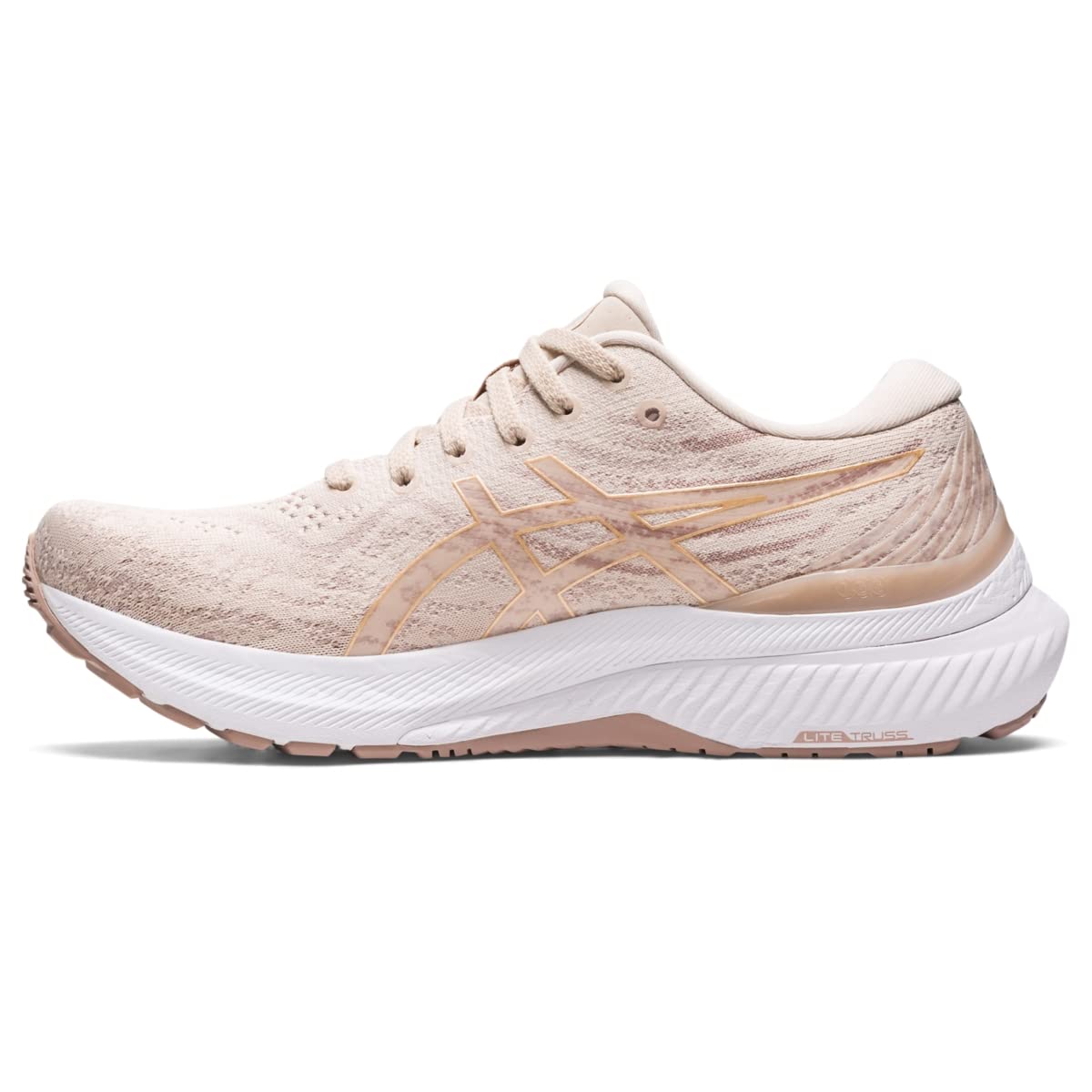 ASICS Women's Gel-Kayano 29 Running Shoes, 11, Mineral Beige/Champagne