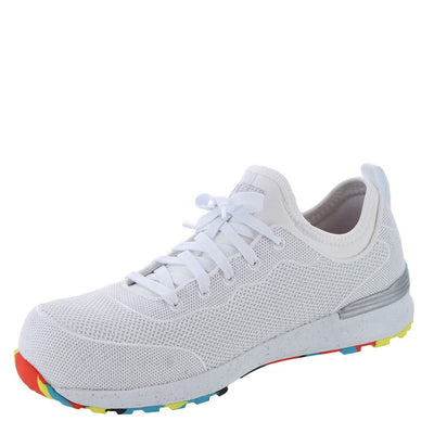 Skechers Women's Bulkin Balran Comp Toe 9.5 White